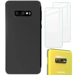 Buy Bizon Case Clear Pack case + 2x screen glass + lens glass Samsung Galaxy S10e clear - BIZ7686 - {ean13} - Home Screen Store Europe