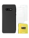 Bizon Case Clear Pack case + 2x screen glass + lens glass Samsung Galaxy S10e clear