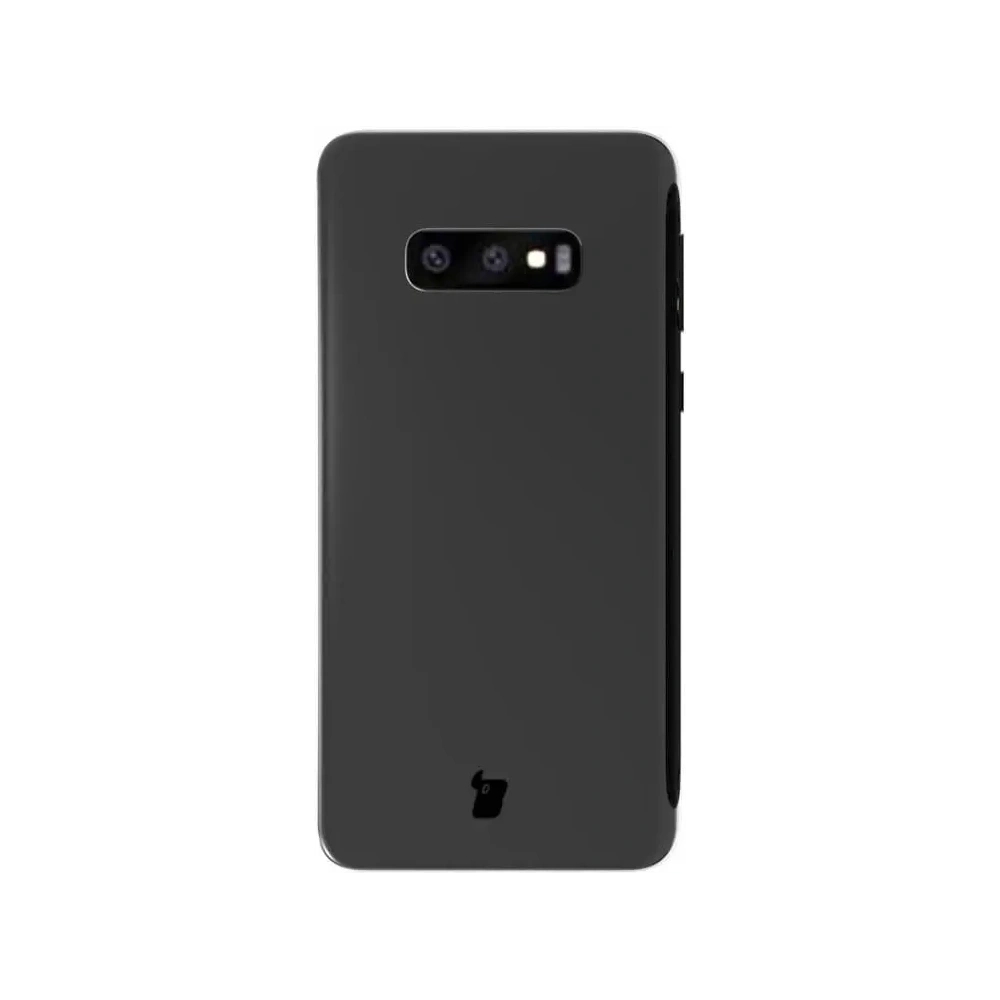 Etui + 2x szkło na ekran + szkło na obiektyw Bizon Case Clear Pack do Samsung Galaxy S10e przezroczyste