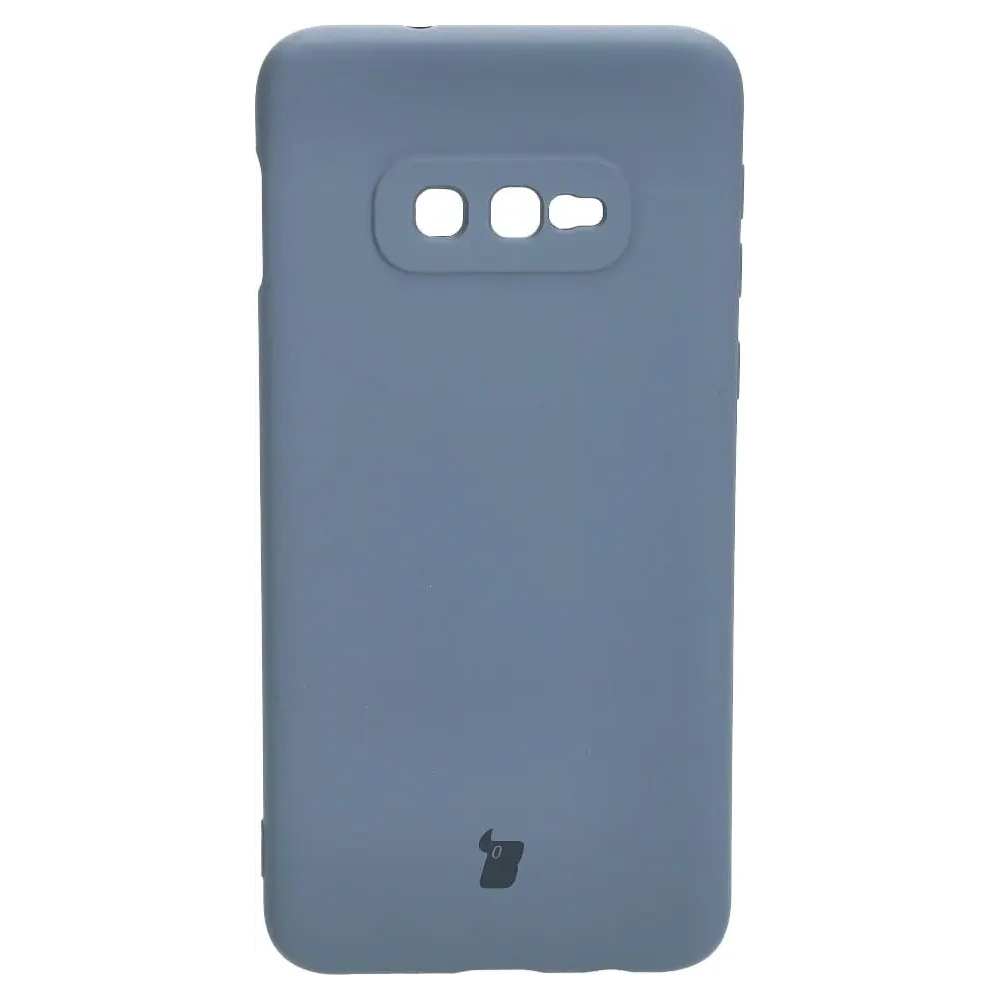 Etui Bizon Case Silicone do Samsung Galaxy S10e szare
