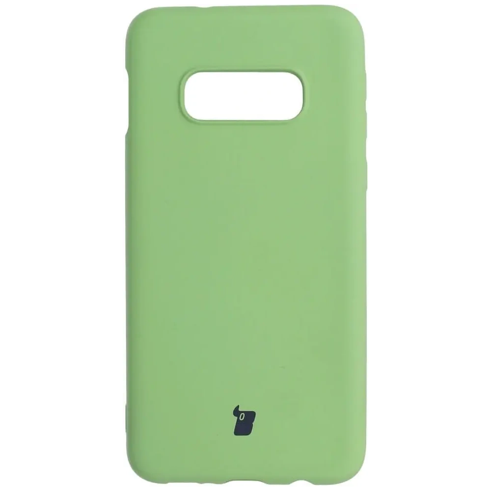 Etui Bizon Case Silicone do Samsung Galaxy S10e jasnozielone