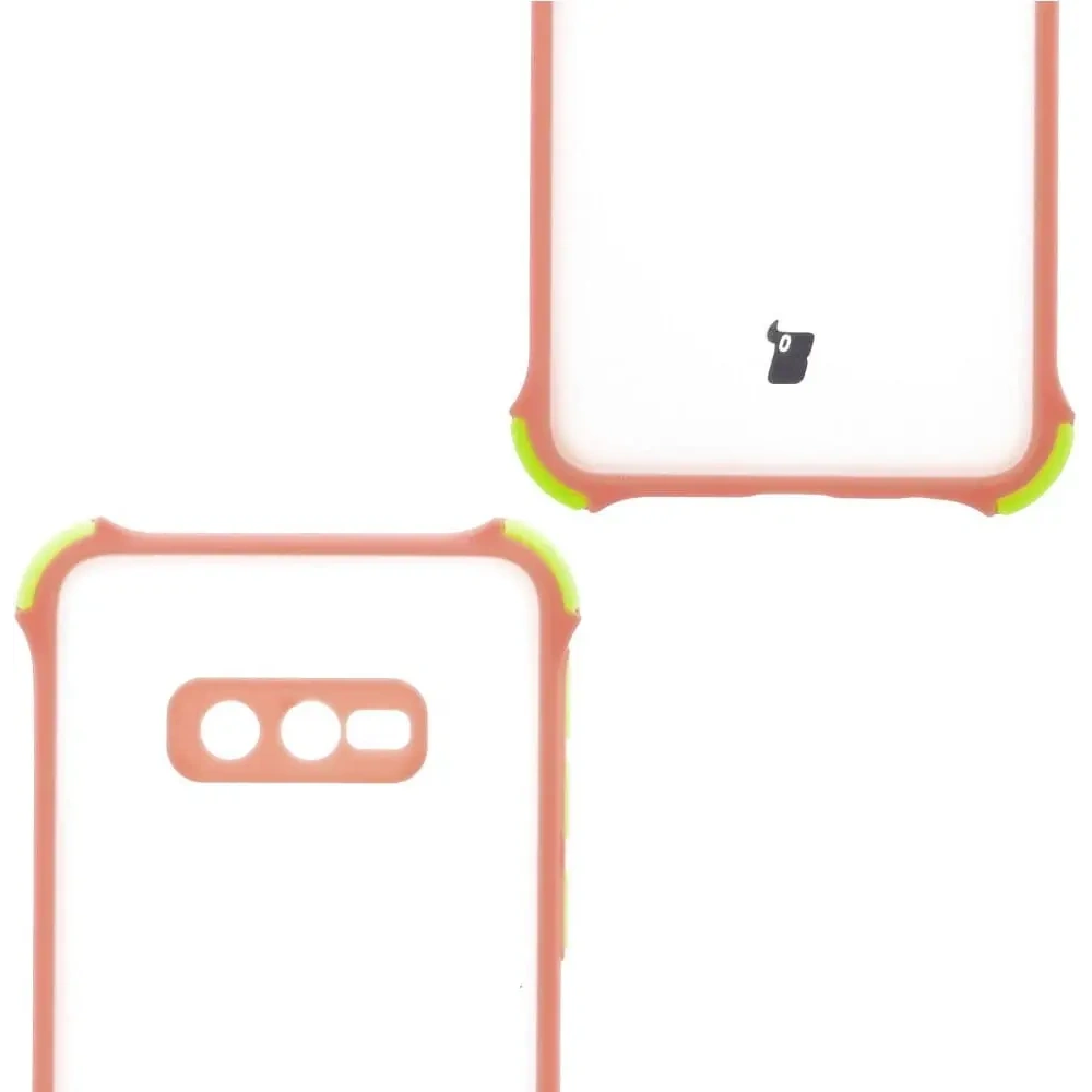 Etui Bizon Case AntiShock Hybrid Samsung Galaxy do S10e jasnoróżowe