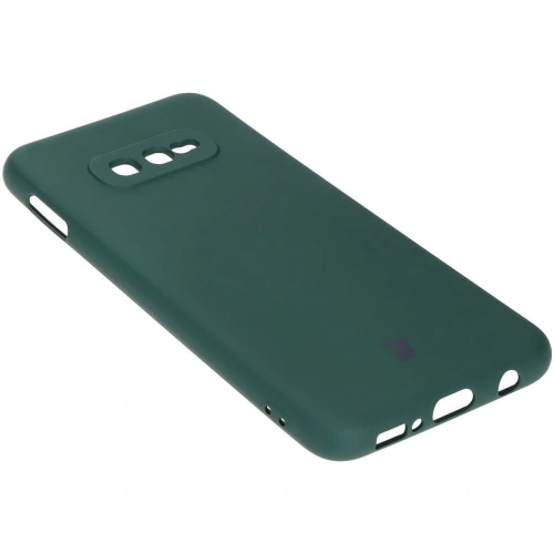 Buy Bizon Case Silicone Samsung Galaxy S10e dark green - BIZ7690 - {ean13} - Home Screen Store Europe