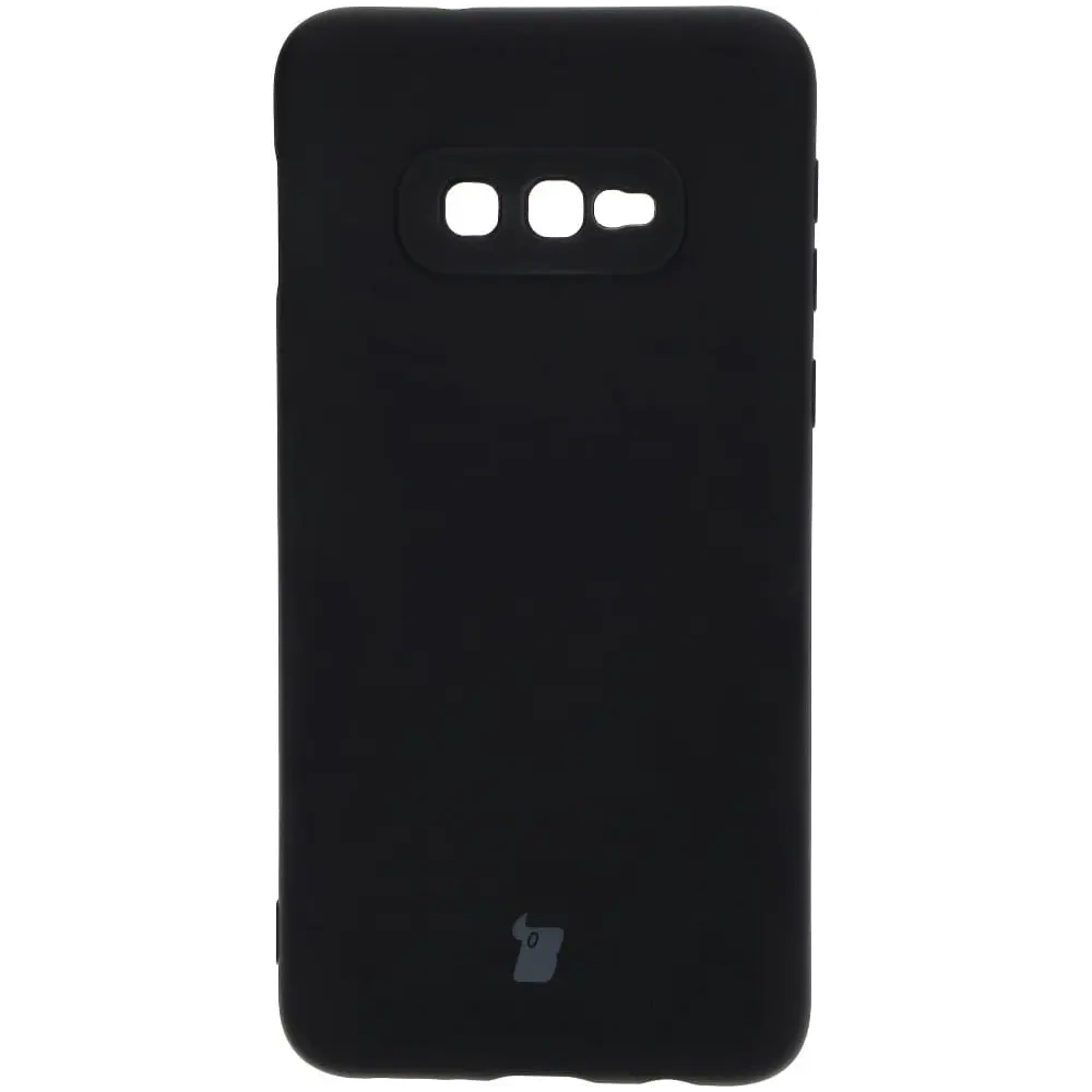 Etui Bizon Case Silicone do Samsung Galaxy S10e czarne