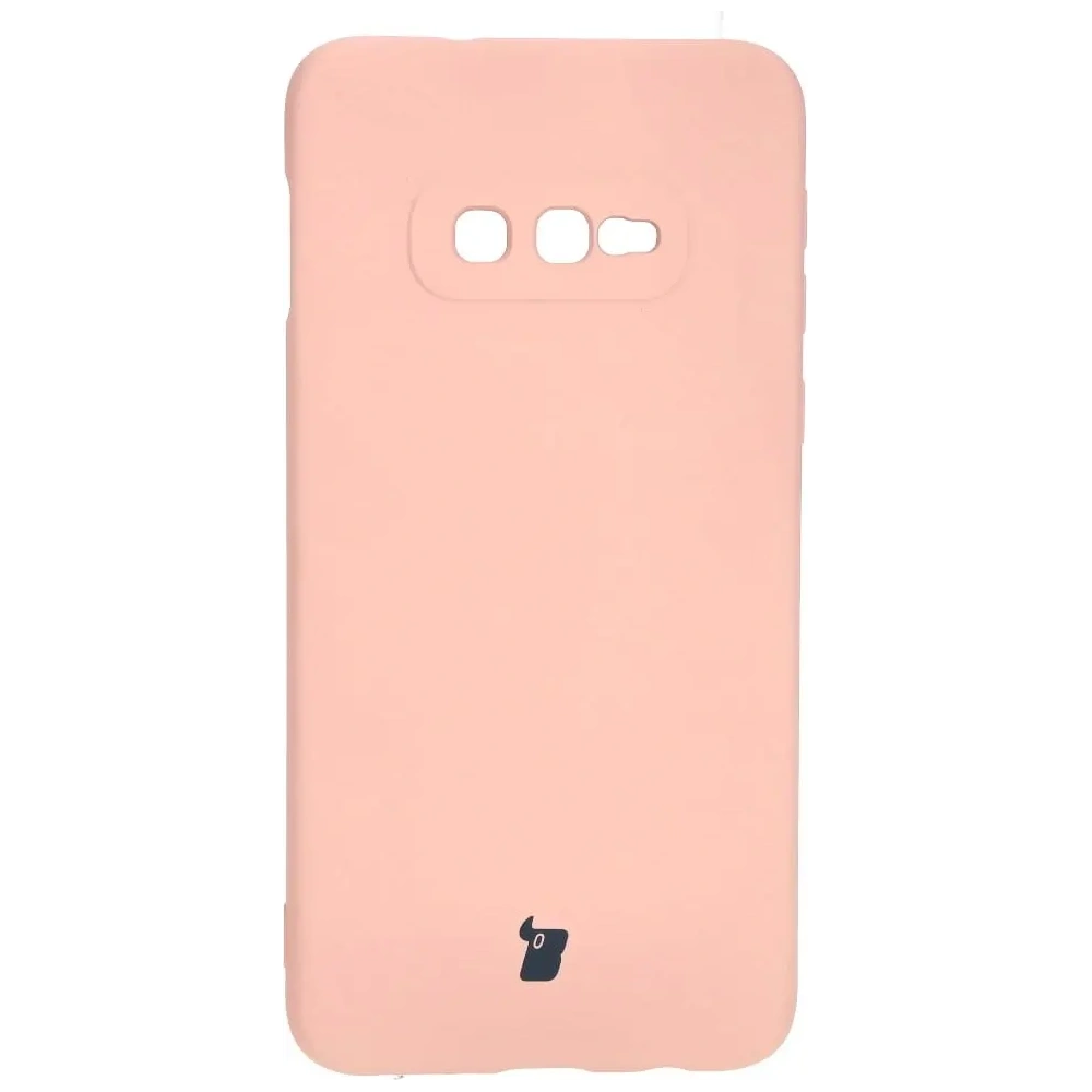 Etui Bizon Case Silicone do Samsung Galaxy S10e jasnoróżowe