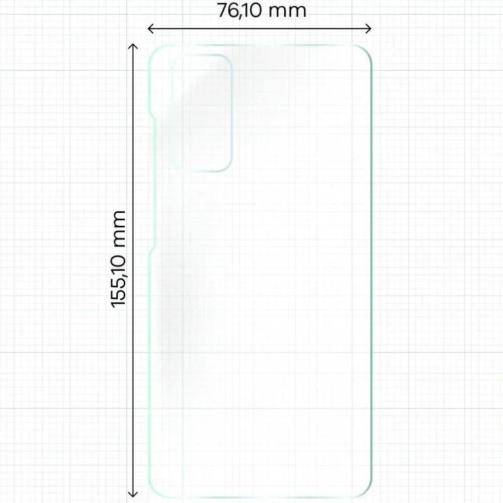 Folia hydrożelowa na tył Bizon Glass Hydrogel Samsung Galaxy S20 FE  [2 PACK]