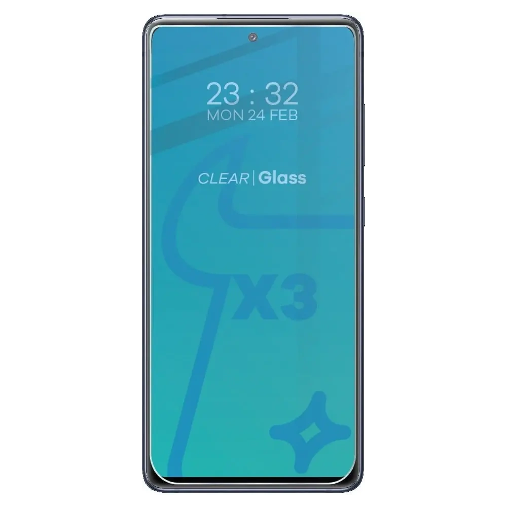 Szkło hartowane Bizon Glass Clear - 3 szt. + obiektyw Samsung Galaxy S20 FE