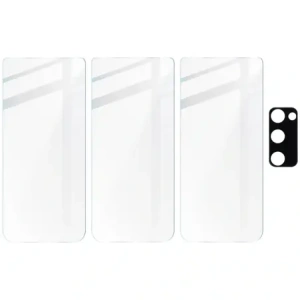 Kup Bizon Glass Clear sticlă temperată - 3 buc. + sticlă lentilă Samsung Galaxy S20 FE - BIZ1447 - {ean13} - Sklep Home Screen