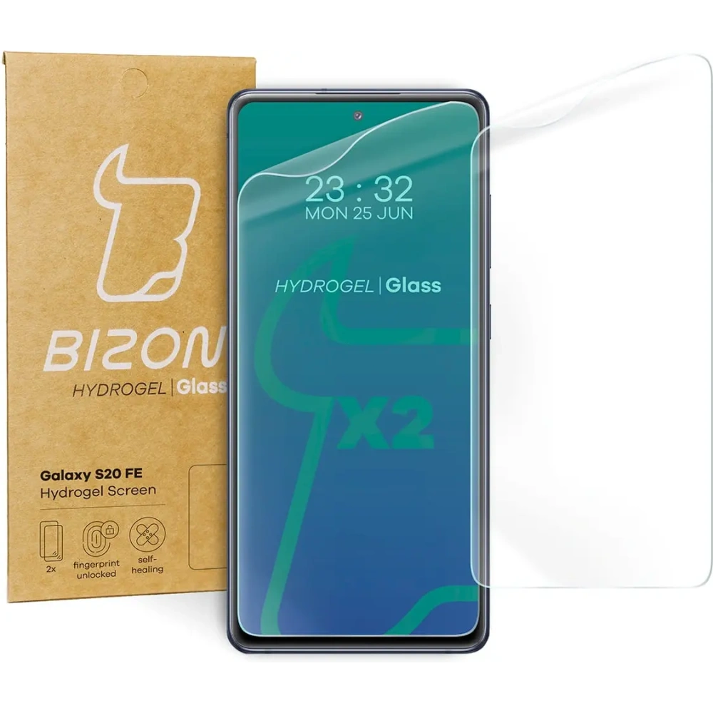 Folia hydrożelowa na ekran Bizon Glass Hydrogel Samsung Galaxy S20 FE [2 PACK]