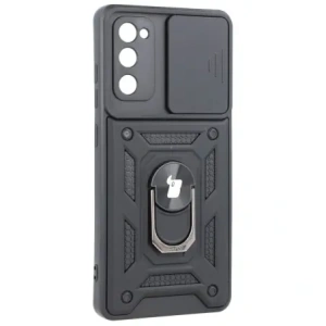 Kup Etui Bizon Case CamShield Ring do Samsung Galaxy S20 FE czarne - BIZ7692 - {ean13} - Sklep Home Screen