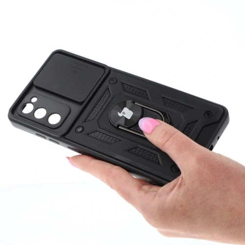 Kup Etui Bizon Case CamShield Ring do Galaxy S20 FE, czarne - BIZ7692 - {ean13} - Sklep Home Screen