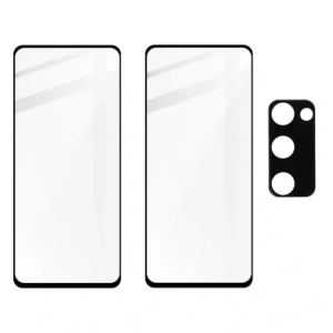 Kup Bizon Glass Edge sticlă temperată - [2 PACHET] + protecție pentru lentilă Samsung Galaxy S20 FE negru - BIZ1453 - {ean13} - Sklep Home Screen