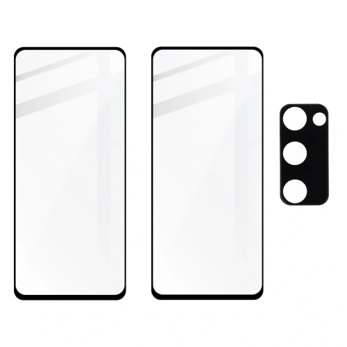 Kup Zesílené sklo Bizon Glass Edge - [2 PACK] + ochrana na objektiv Samsung Galaxy S20 FE černé - BIZ1453 - {ean13} - Sklep Home Screen