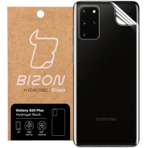 Kup Folia hydrożelowa na tył Bizon Glass Hydrogel Samsung Galaxy S20 Plus [2 PACK] - BIZ7693 - {ean13} - Sklep Home Screen