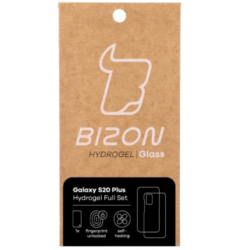 Kup Fólie hydrogelová na zadní a přední stranu Bizon Glass Hydrogel Samsung Galaxy S20 Plus - BIZ1457 - {ean13} - Sklep Home Screen