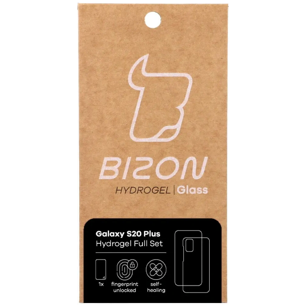 Folia hydrożelowa na tył i przód Bizon Glass Hydrogel Samsung Galaxy S20 Plus