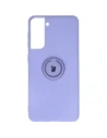 Bizon Case Silikonring Samsung Galaxy S21 lila