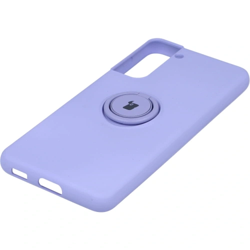 Kup Etui Bizon Case Silicone Ring do Samsung Galaxy S21 fioletowe - BIZ7694 - {ean13} - Sklep Home Screen