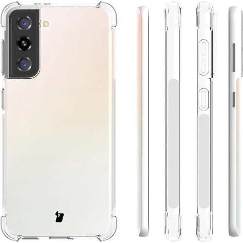 Kup Bizon Case Clear Pack carcasă + 2x sticlă pentru ecran + sticlă pentru lentilă Samsung Galaxy S21 clar - BIZ1464 - {ean13} - Sklep Home Screen