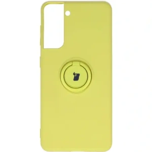 Kup Bizon Case inel din silicon Samsung Galaxy S21 galben - BIZ7699 - {ean13} - Sklep Home Screen