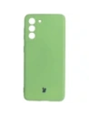 Bizon Case Silicone Samsung Galaxy S21 világos zöld