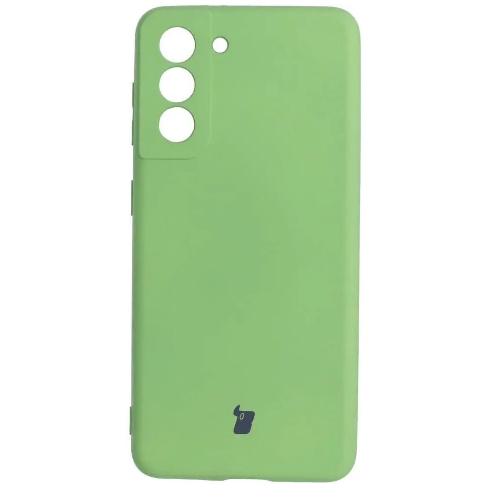 Etui Bizon Case Silicone do Samsung Galaxy S21 jasnozielone