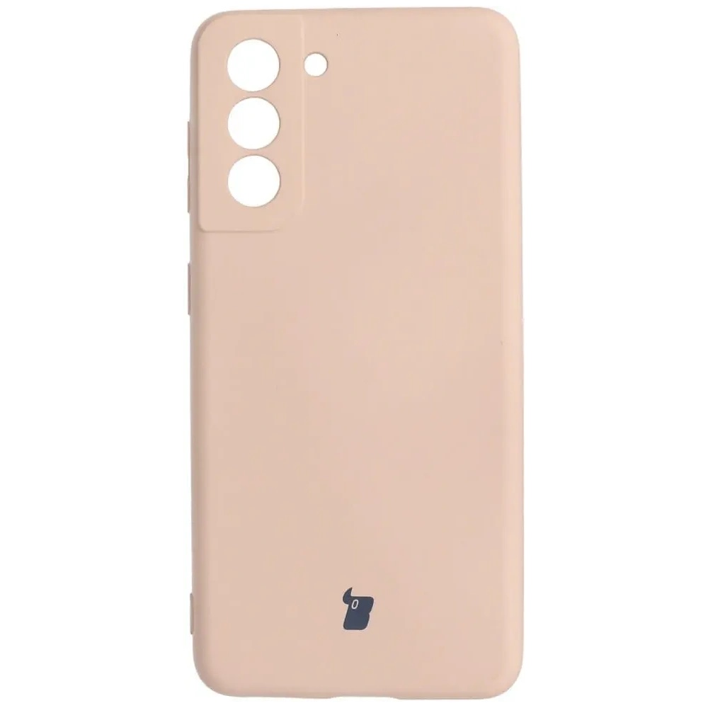 Etui Bizon Case Silicone do Samsung Galaxy S21 jasnoróżowe