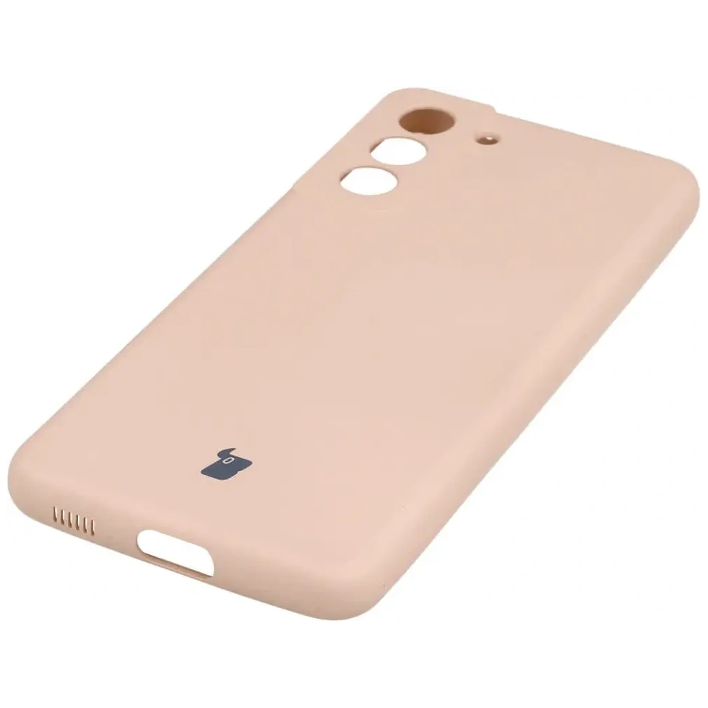 Etui Bizon Case Silicone do Samsung Galaxy S21 jasnoróżowe