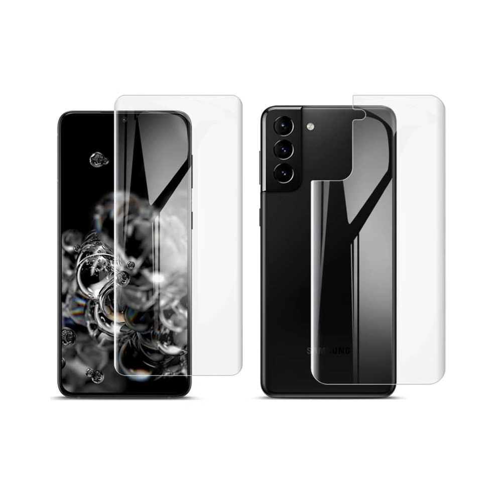 Folia hydrożelowa na tył i przód Bizon Glass Hydrogel Samsung Galaxy S21