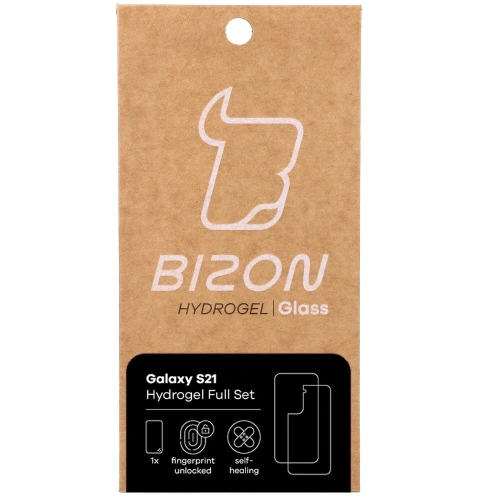 Kup Fólie hydrogelová na zadní a přední stranu Bizon Glass Hydrogel Samsung Galaxy S21 - BIZ1472 - {ean13} - Sklep Home Screen