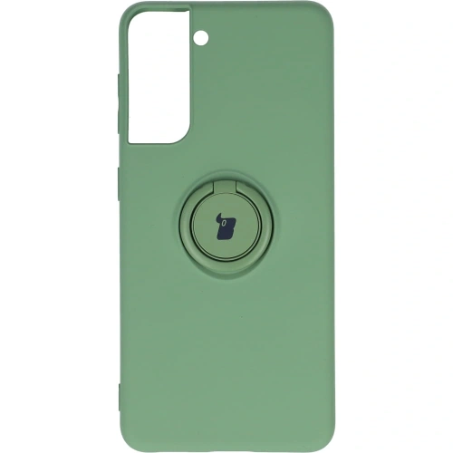 Kup Bizon Case Silikonring Samsung Galaxy S21 hellgrün - BIZ7703 - {ean13} - Sklep Home Screen