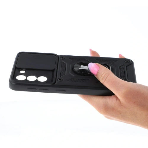 Kup Bizon Case CamShield Ring Samsung Galaxy S21 fekete - BIZ7704 - {ean13} - Sklep Home Screen