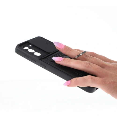 Kup Etui Bizon Case CamShield Ring do Samsung Galaxy S21 czarne - BIZ7704 - {ean13} - Sklep Home Screen