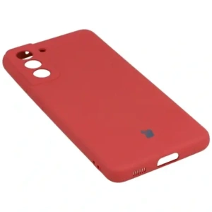 Etui Bizon Case Silicone do Galaxy S21, ciemny róż