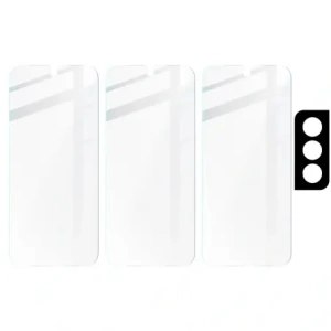 Kup Bizon Glass Clear sticlă securizată - 3 buc. + sticlă de lentilă Samsung Galaxy S21 5G - BIZ1481 - {ean13} - Sklep Home Screen