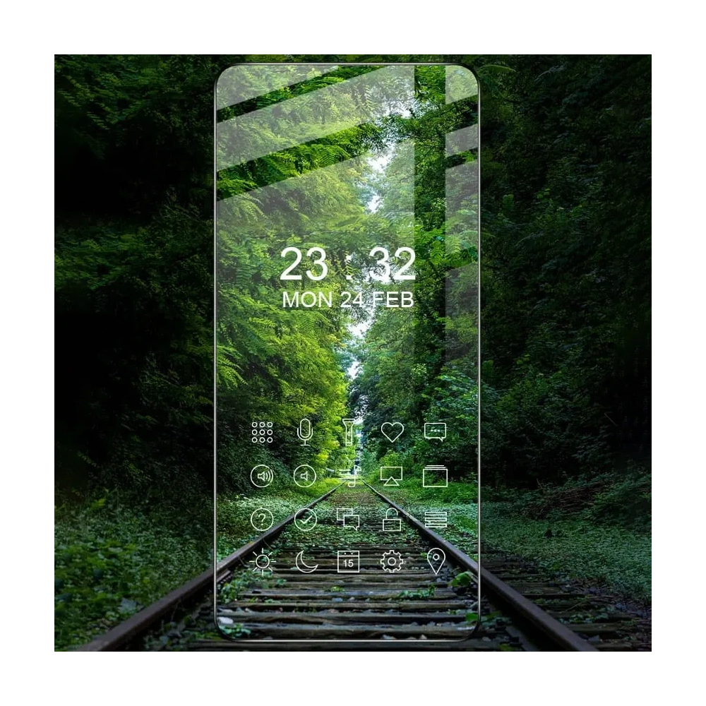 Szkło hartowane Bizon Glass Edge - [2 PACK] + ochrona na obiektyw Samsung Galaxy S21 5G czarne