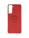 Kup Etui Bizon Case Silicone Ring do Samsung Galaxy S21 ciemny róż - BIZ7707 - {ean13} - Sklep Home Screen