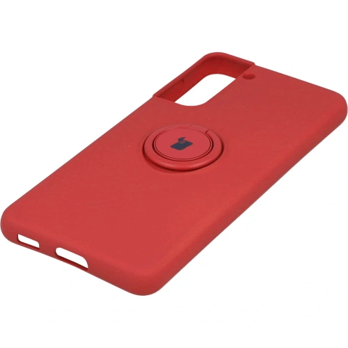 Kup Bizon Case Silikonring Samsung Galaxy S21 dunkelrosa - BIZ7707 - {ean13} - Sklep Home Screen