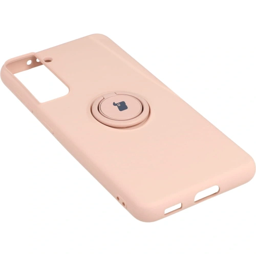 Kup Etui Bizon Case Silicone Ring do Galaxy S21, jasnoróżowe - BIZ7708 - {ean13} - Sklep Home Screen