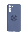 Bizon Case inel din silicon Samsung Galaxy S21 FE gri