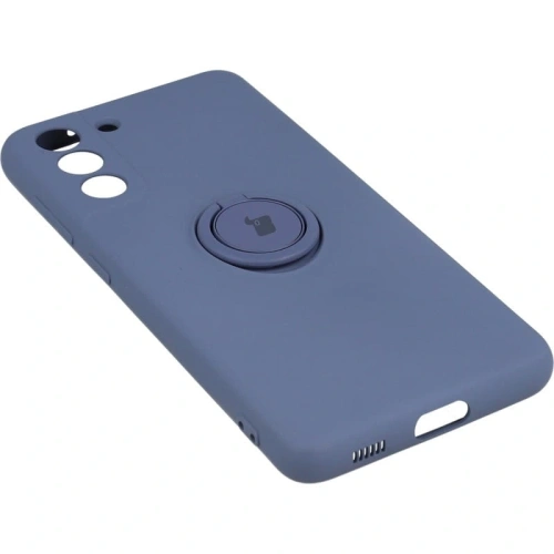 Kup Etui Bizon Case Silicone Ring do Samsung Galaxy S21 FE szare - BIZ7709 - {ean13} - Sklep Home Screen