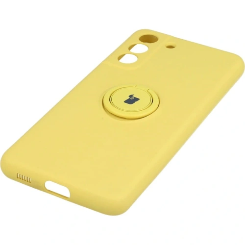 Kup Etui Bizon Case Silicone Ring do Samsung Galaxy S21 FE żółte - BIZ7710 - {ean13} - Sklep Home Screen