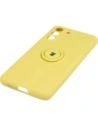 Kup Etui Bizon Case Silicone Ring do Samsung Galaxy S21 FE żółte - BIZ7710 - {ean13} - Sklep Home Screen