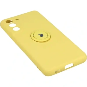 Kup Etui Bizon Case Silicone Ring do Samsung Galaxy S21 FE żółte - BIZ7710 - {ean13} - Sklep Home Screen