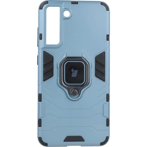 Kup Etui Bizon Case Armor Ring do Samsung Galaxy S21 FE niebieskie - BIZ7711 - {ean13} - Sklep Home Screen