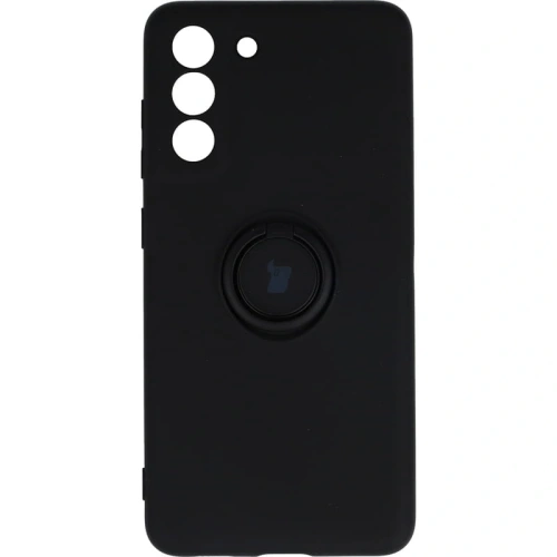 Kup Etui Bizon Case Silicone Ring do Galaxy S21 FE, czarne - BIZ7713 - {ean13} - Sklep Home Screen