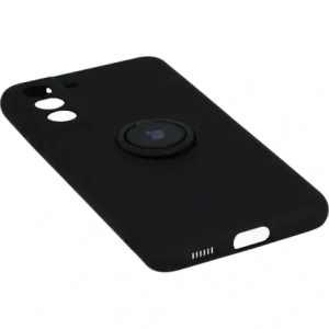 Kup Etui Bizon Case Silicone Ring do Samsung Galaxy S21 FE czarne - BIZ7713 - {ean13} - Sklep Home Screen