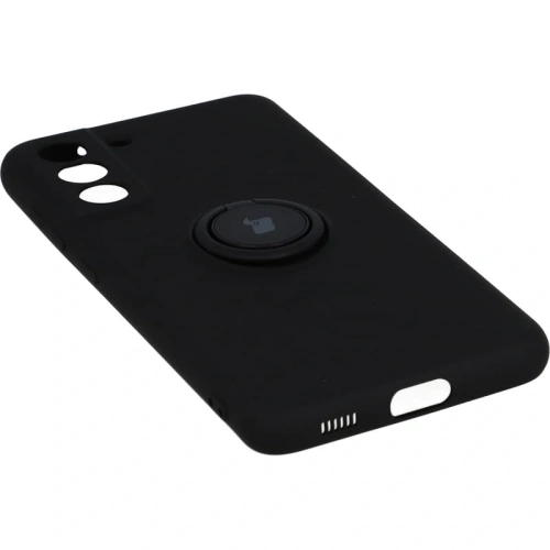Kup Etui Bizon Case Silicone Ring do Galaxy S21 FE, czarne - BIZ7713 - {ean13} - Sklep Home Screen