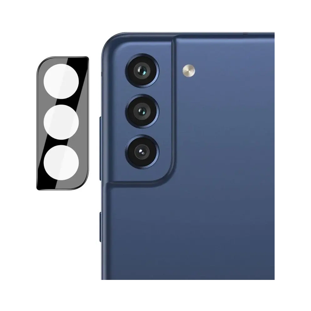 Szkło hartowane Bizon Glass Clear - 3 szt. + obiektyw Samsung Galaxy S21 FE