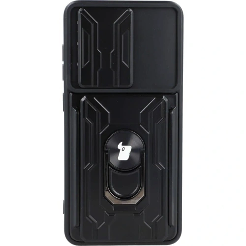 Kup Bizon Case Camshield Kartensteckplatz Ring Samsung Galaxy S21 FE schwarz - BIZ7715 - {ean13} - Sklep Home Screen